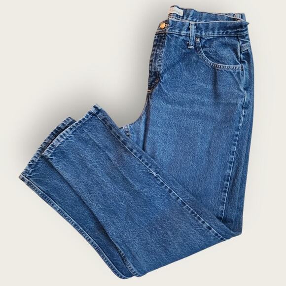 Riders By Lee Jeans Women's Size 14 Long Relaxed Straight med-wash - Picture 4 of 7